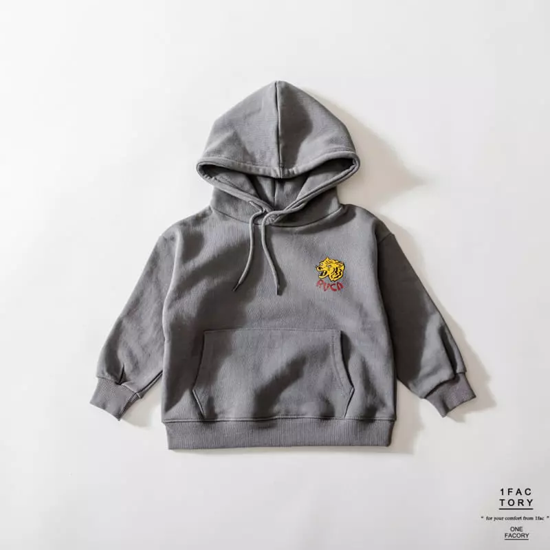 1 Fac - Korean Children Fashion - #kidzfashiontrend - Tiger Hoody - 3