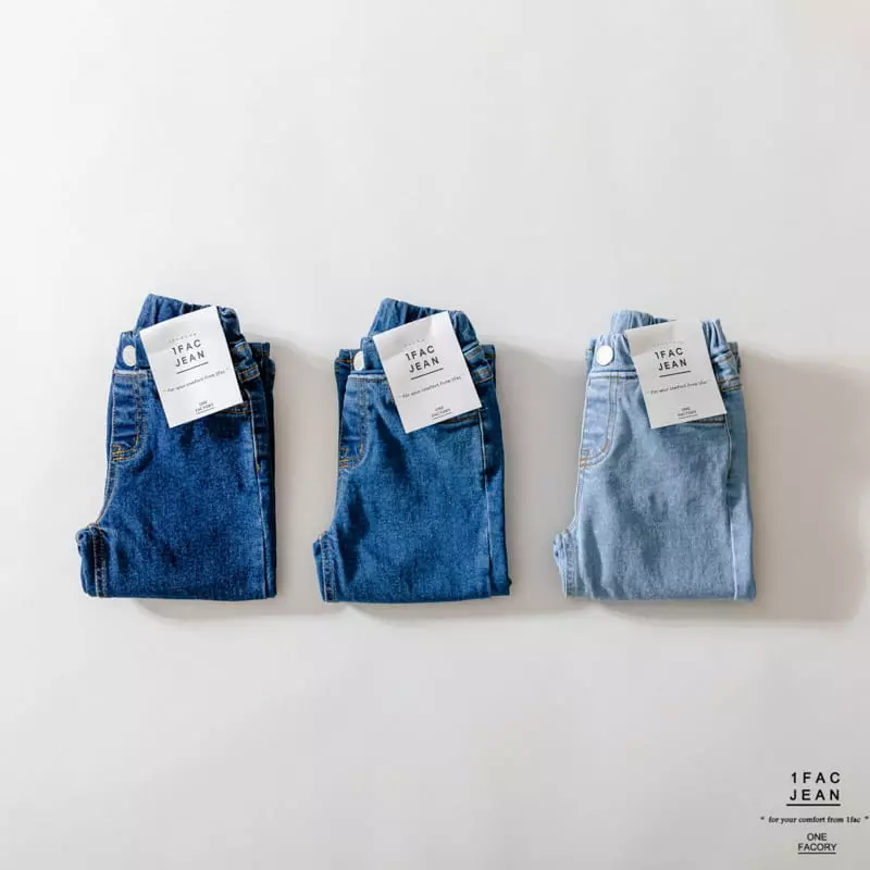 1 Fac - Korean Children Fashion - #kidzfashiontrend - Straight Jeans - 12