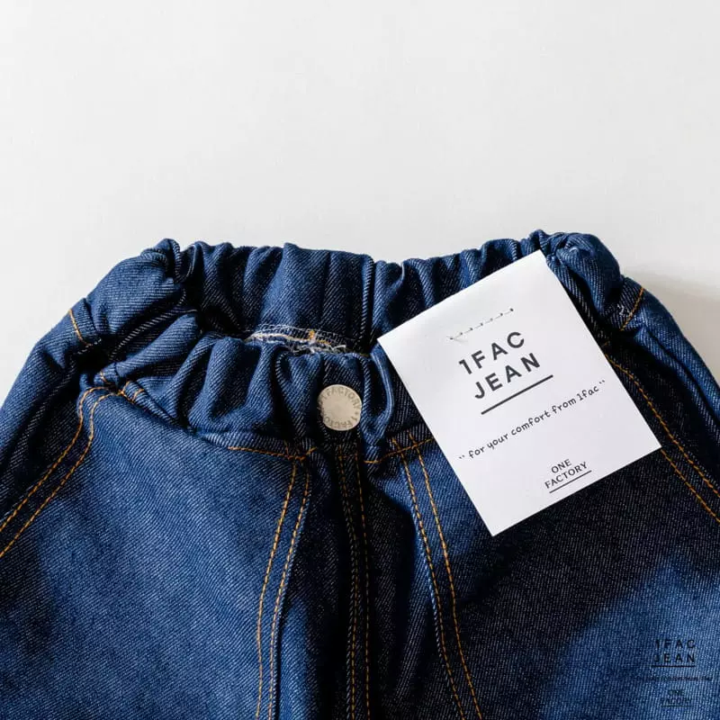 1 Fac - Korean Children Fashion - #kidsstore - Daddy Pocket Jeans - 4