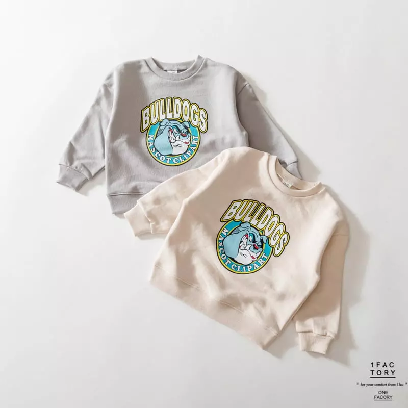 1 Fac - Korean Children Fashion - #littlefashionista - Bulldog Sweatshirt - 8