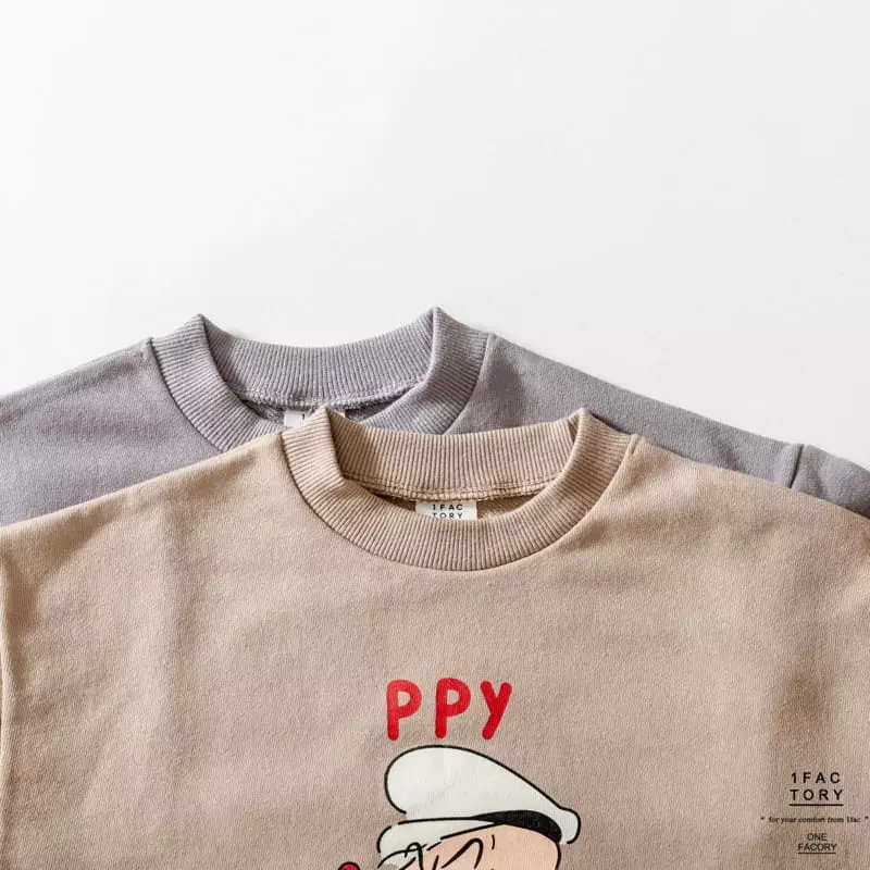 1 Fac - Korean Children Fashion - #littlefashionista - PPY Sweatshirt