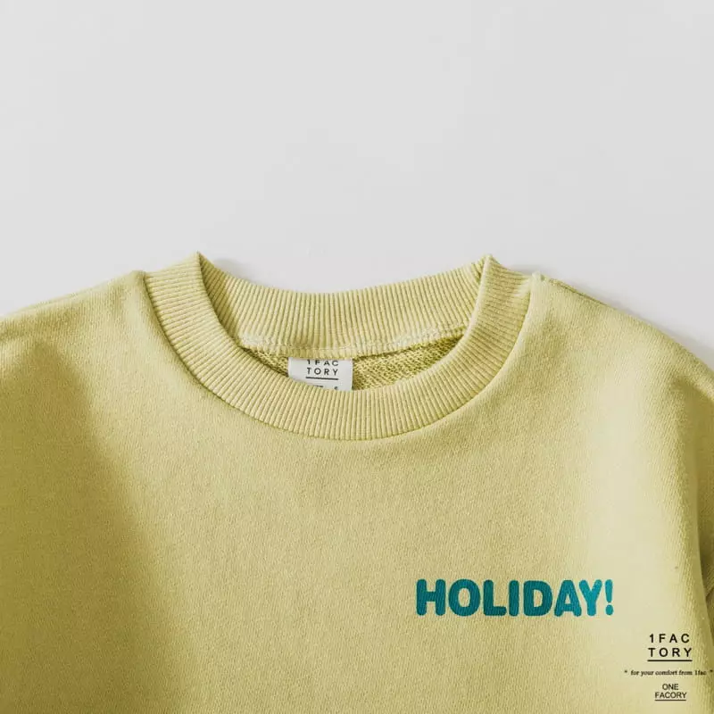 1 Fac - Korean Children Fashion - #littlefashionista - Holly Day Sweatshirt - 5