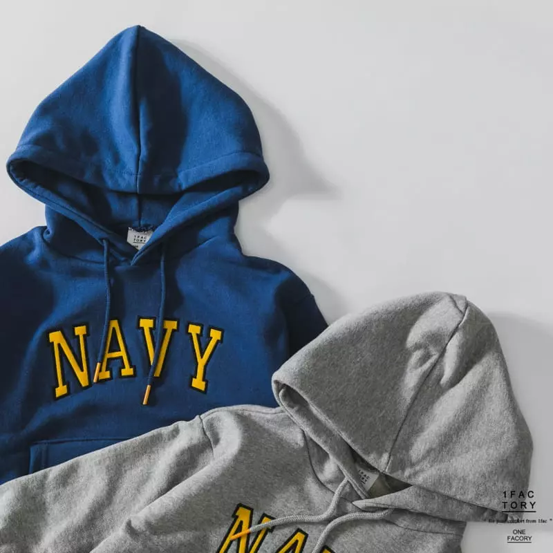 1 Fac - Korean Children Fashion - #magicofchildhood - NAVY Hoody - 8