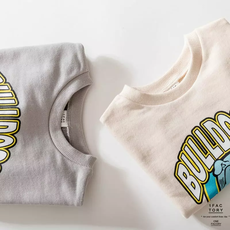 1 Fac - Korean Children Fashion - #magicofchildhood - Bulldog Sweatshirt - 9