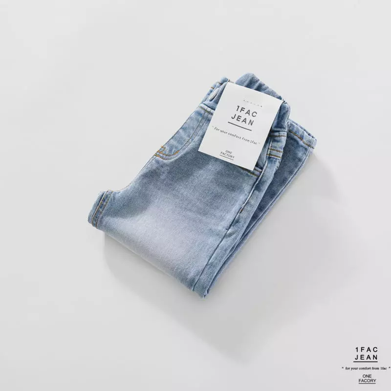 1 Fac - Korean Children Fashion - #magicofchildhood - Beak Sand Jeans - 5