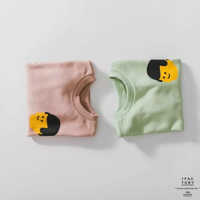 1 Fac - Korean Children Fashion - #minifashionista - Lego Face Sweatshirt - 12