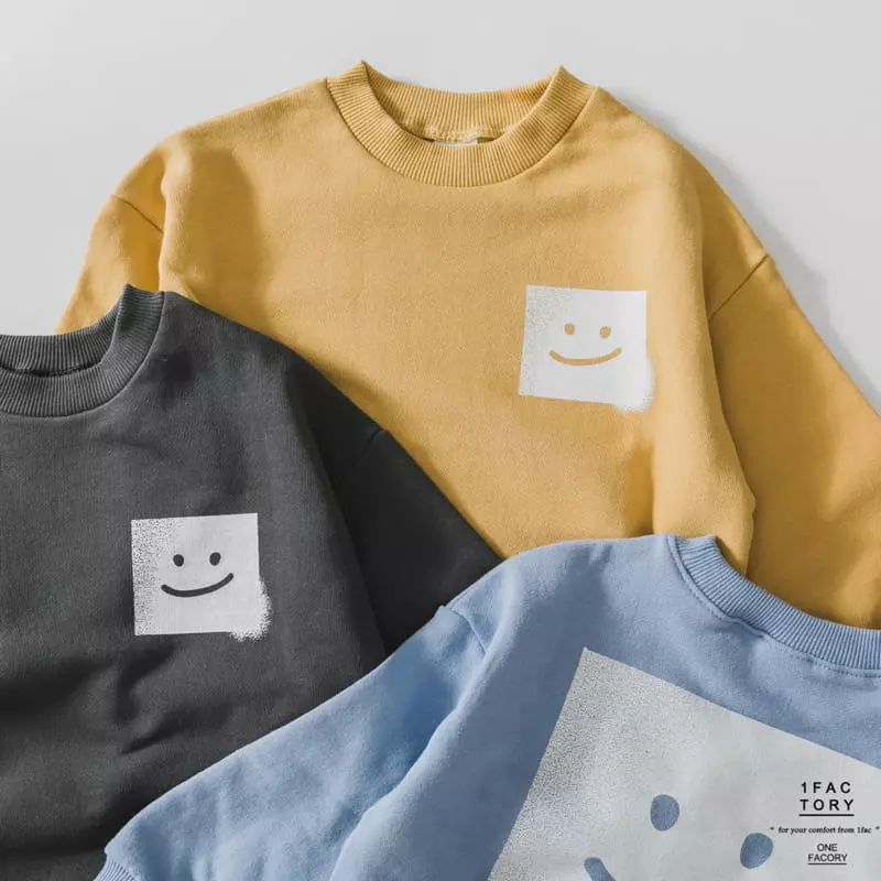 1 Fac - Korean Children Fashion - #minifashionista - Double Face Sweatshirt - 11