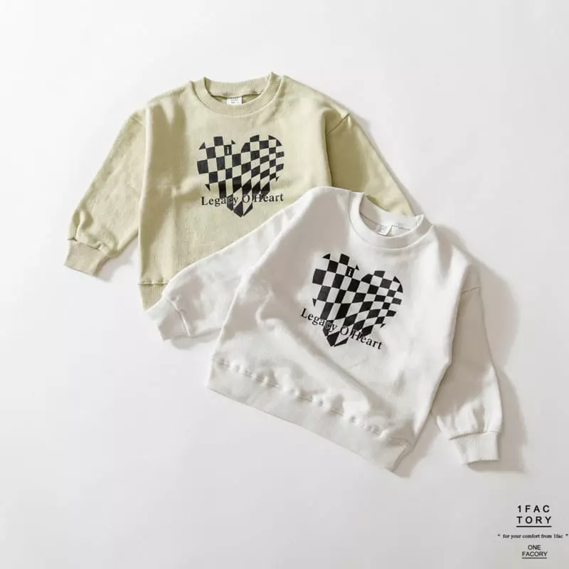1 Fac - Korean Children Fashion - #minifashionista - Legasi Heart Sweatshirt - 8
