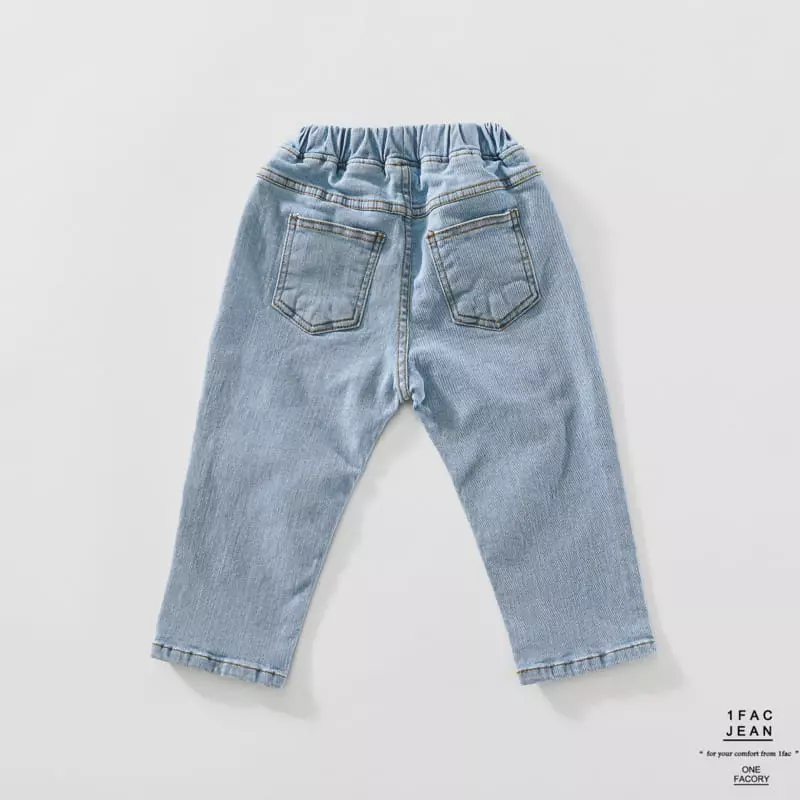 1 Fac - Korean Children Fashion - #minifashionista - One Wash Jeans - 5