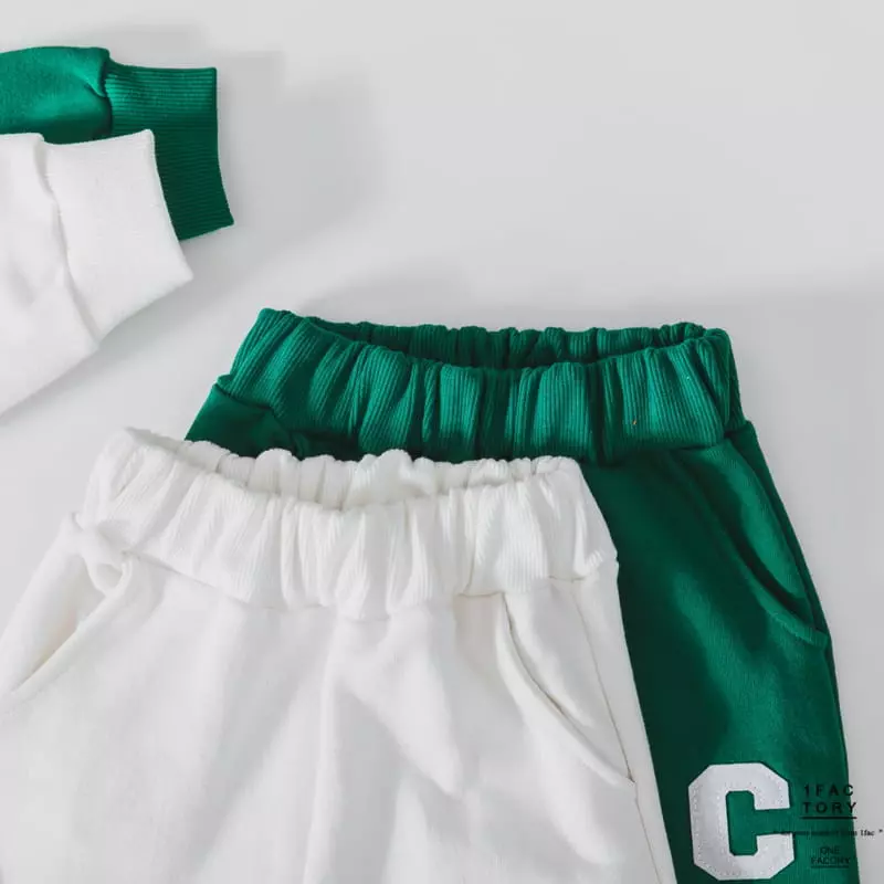 1 Fac - Korean Children Fashion - #prettylittlegirls - C Logo Top Bottom Set - 9