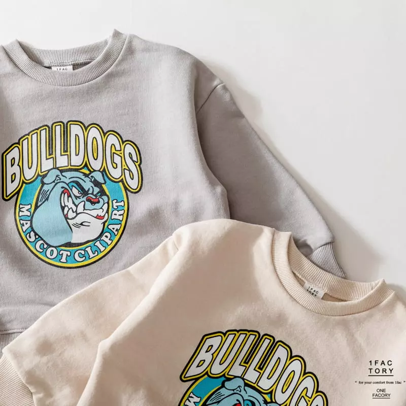 1 Fac - Korean Children Fashion - #prettylittlegirls - Bulldog Sweatshirt - 11