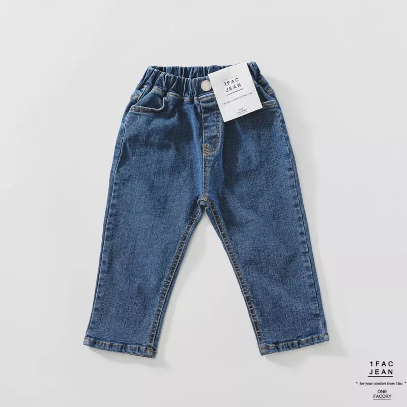 1 Fac - Korean Children Fashion - #prettylittlegirls - One Wash Jeans - 6