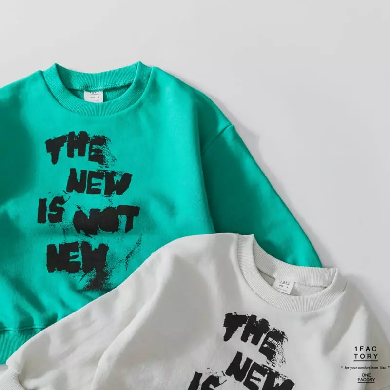 1 Fac - Korean Children Fashion - #prettylittlegirls - Painting Lettering Sweatshirt - 7