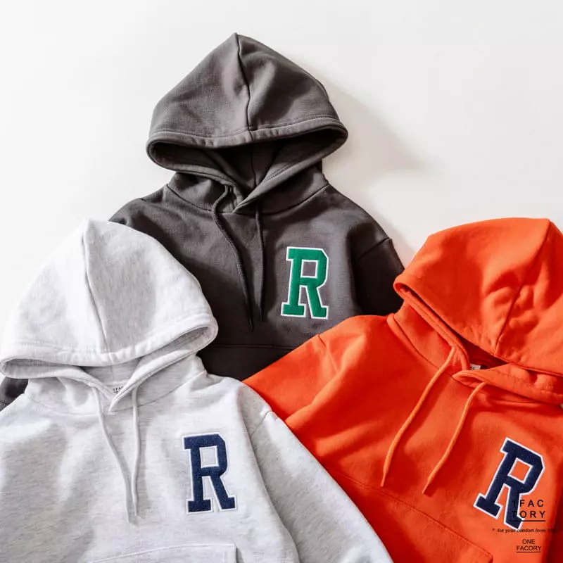 1 Fac - Korean Children Fashion - #stylishchildhood - R Logo Hoody - 8