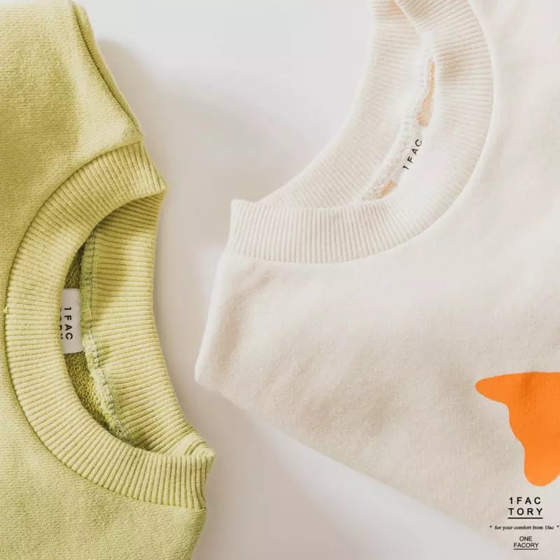 1 Fac - Korean Children Fashion - #stylishchildhood - Orange Fox Sweatshirt - 9