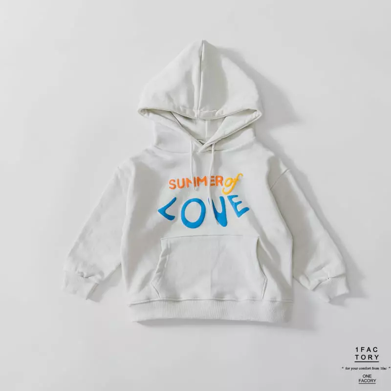 1 Fac - Korean Children Fashion - #todddlerfashion - Sunny Love Hoody - 3