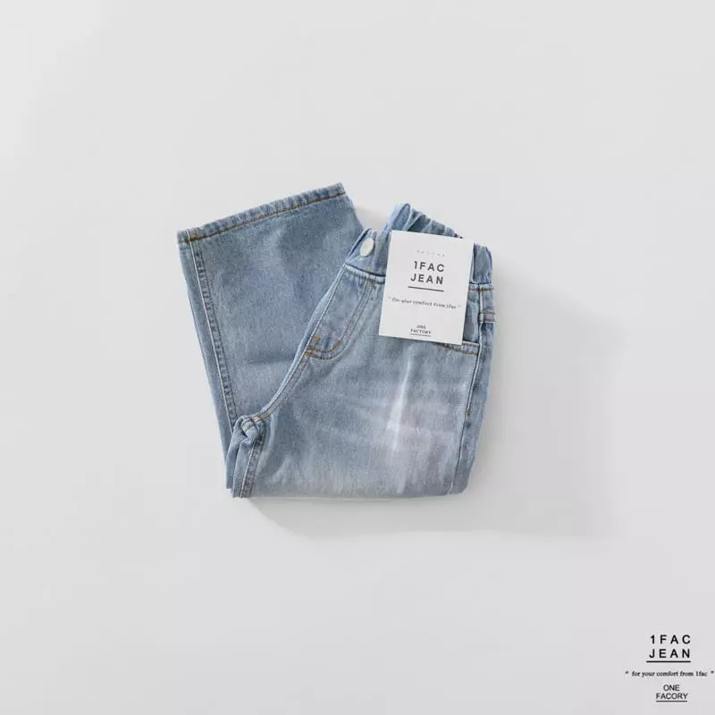 1 Fac - Korean Children Fashion - #todddlerfashion - Snow Flwoer Jeans - 6