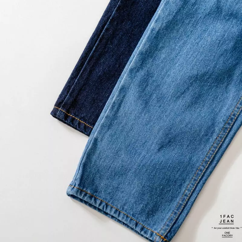 1 Fac - Korean Children Fashion - #toddlerclothing - Semi Wide Jeans - 2