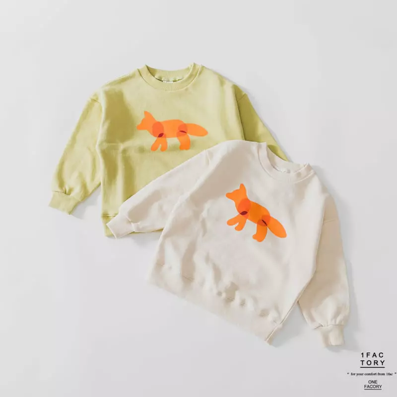 1 Fac - Korean Children Fashion - #toddlerclothing - Orange Fox Sweatshirt - 8