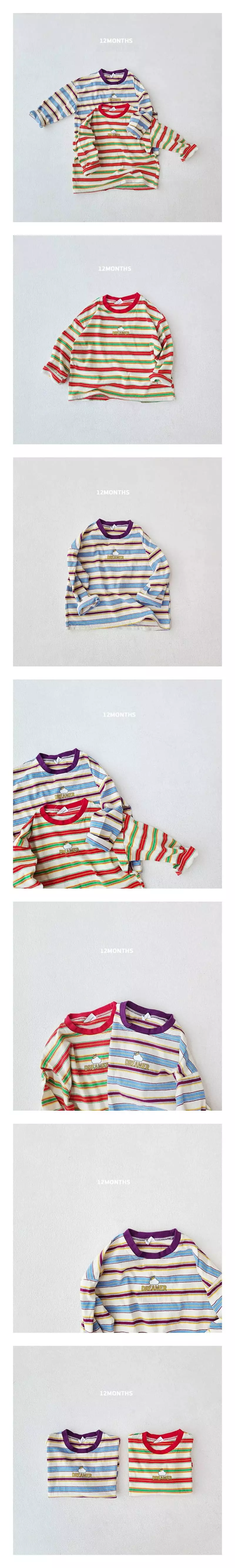 12 Month - Korean Children Fashion - #childofig - Cloud Tee