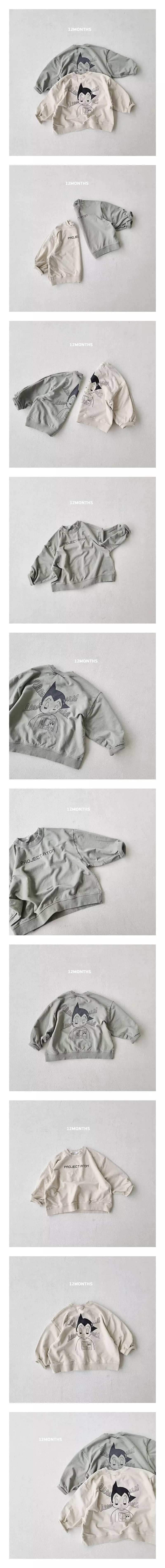 12 Month - Korean Children Fashion - #discoveringself - Space Girl Sweatshirt Mom