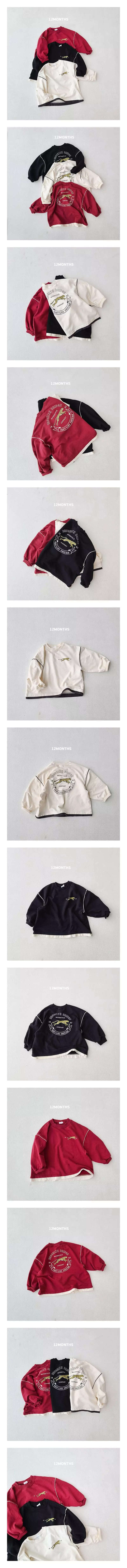 12 Month - Korean Children Fashion - #stylishchildhood - Cheetah Layered Tee