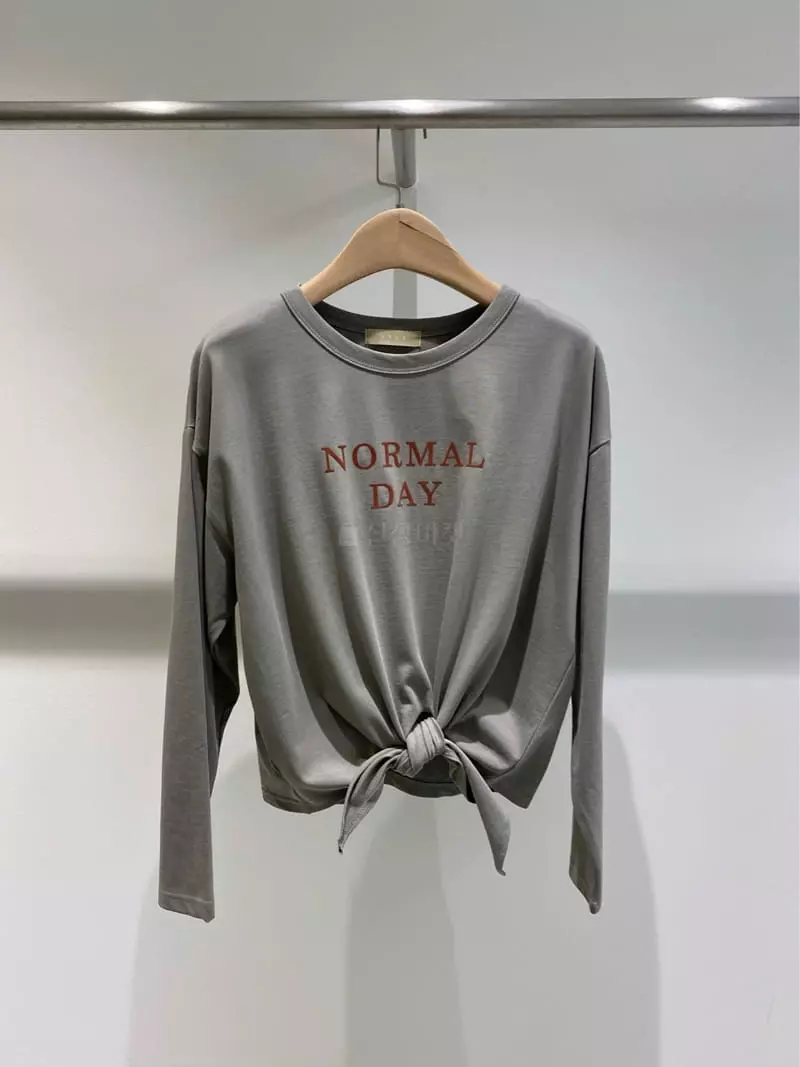 1968 - Korean Women Fashion - #thatsdarling - Nomal Huropy Tee - 6