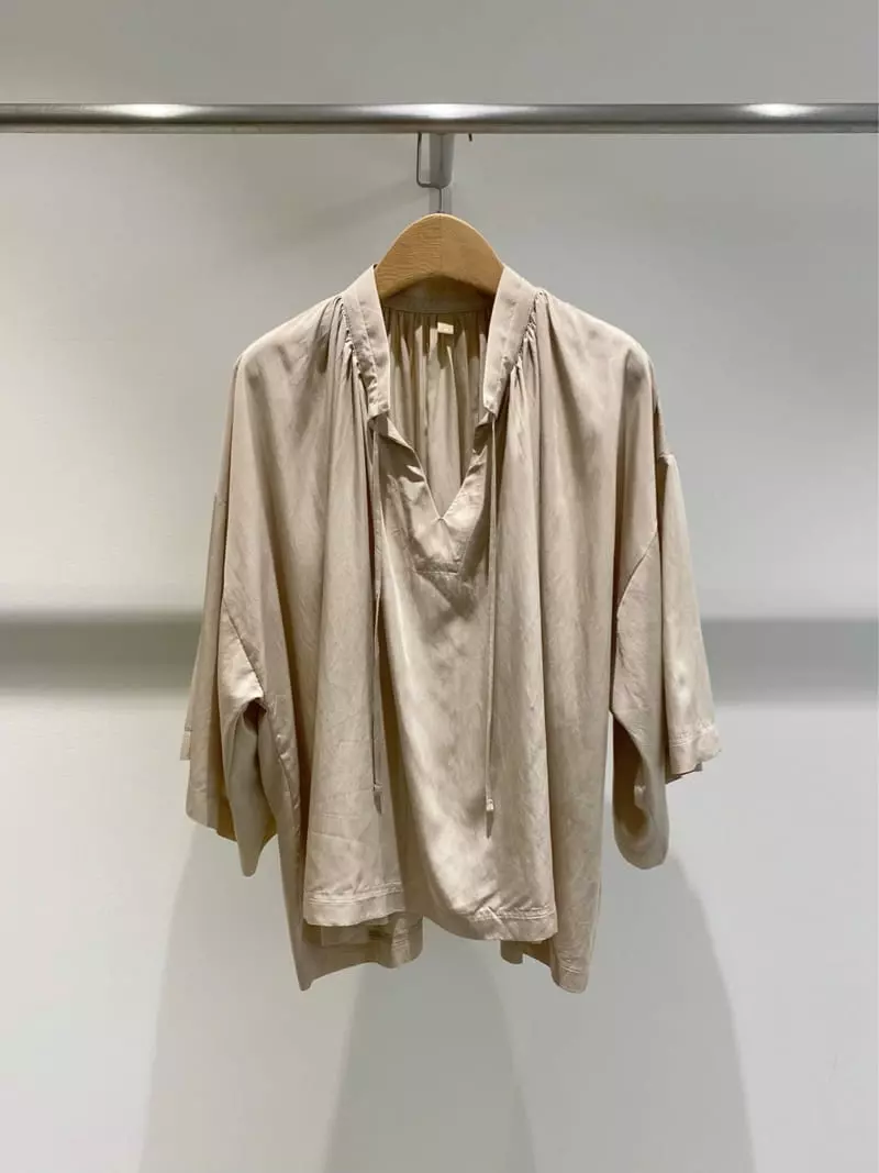 1968 - Korean Women Fashion - #vintageinspired - Round Shirring Blouse - 5