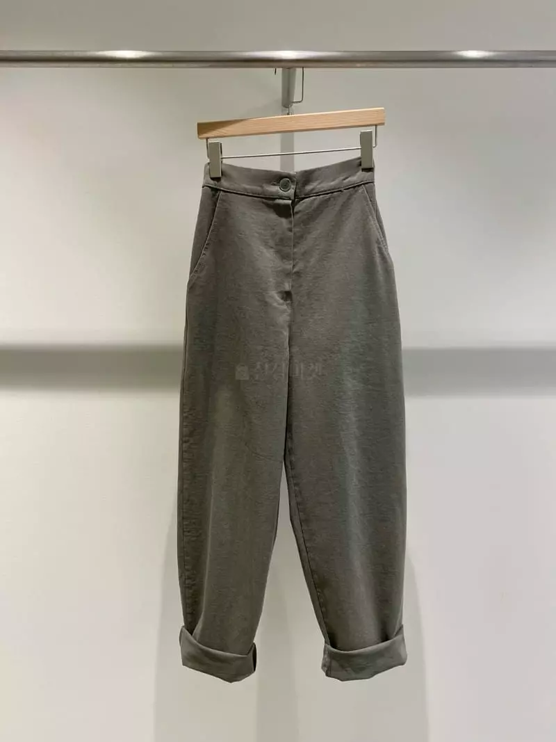 1968 - Korean Women Fashion - #womensfashion - Twill Banding Pants - 8
