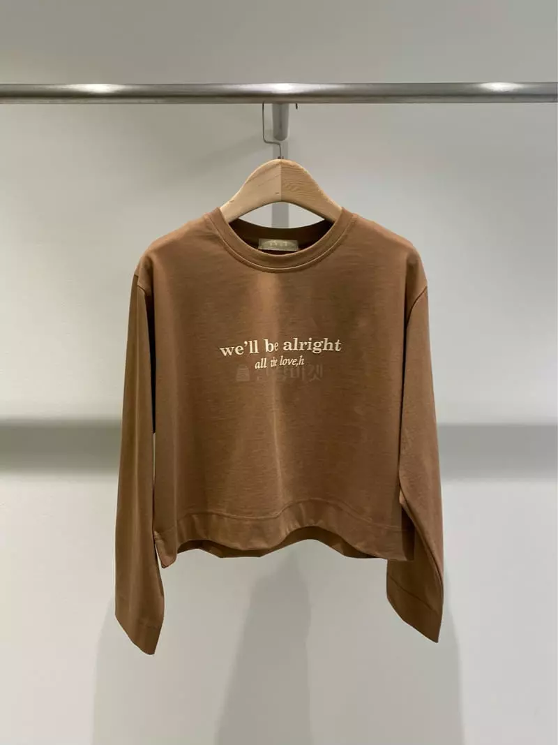 1968 - Korean Women Fashion - #womensfashion - Older Love Who Lovi Tee - 5
