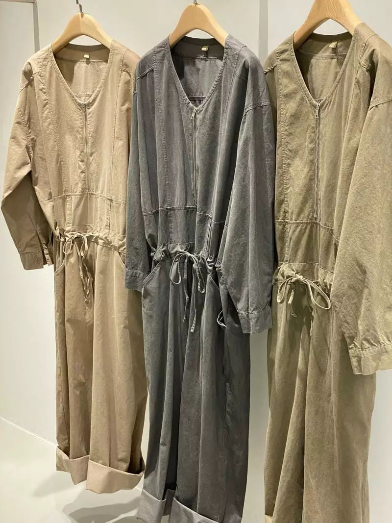 1968 - Korean Women Fashion - #womensfashion - Stitch Jumpsuit - 2