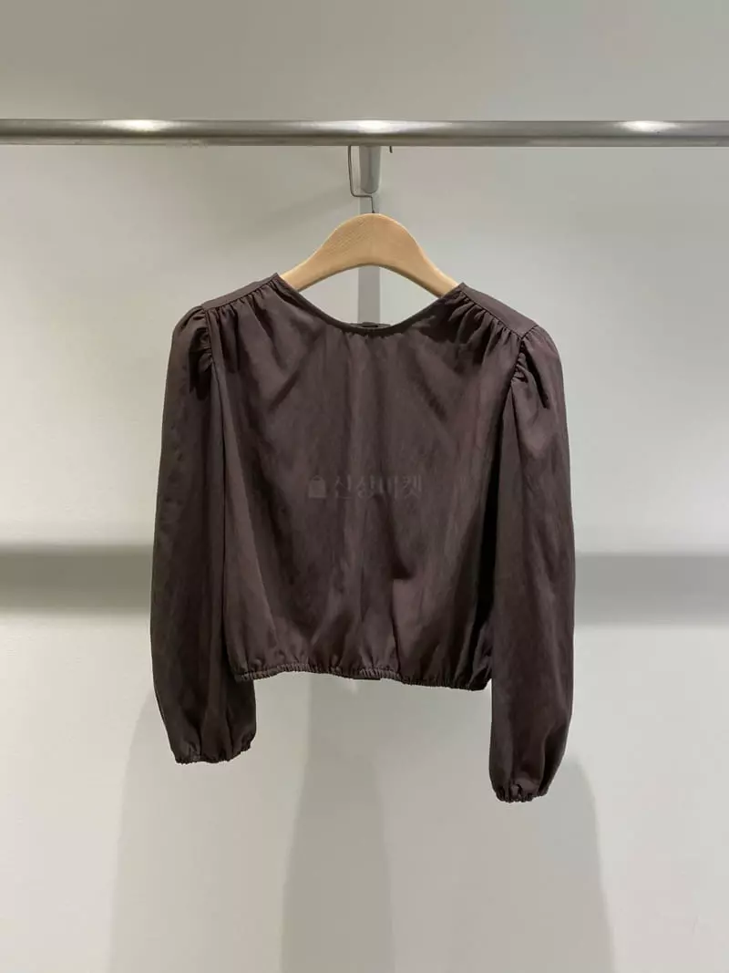 1968 - Korean Women Fashion - #womensfashion - Shirring Back Blouse - 8