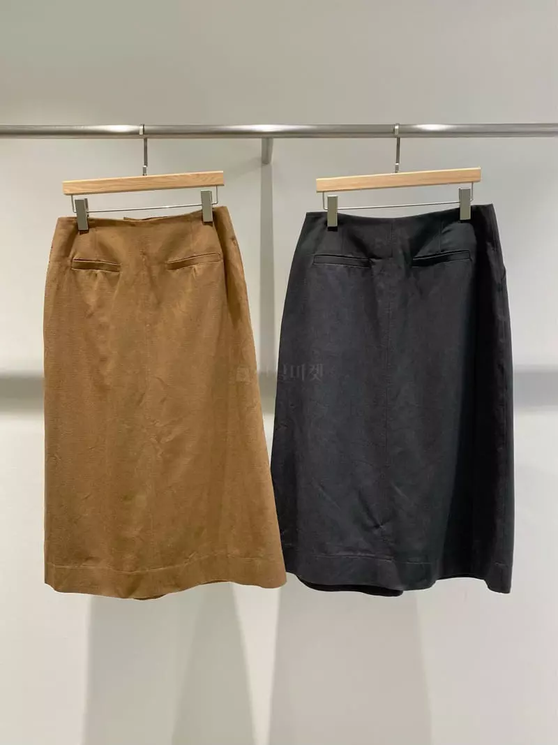 1968 - Korean Women Fashion - #womensfashion - Button Skirt