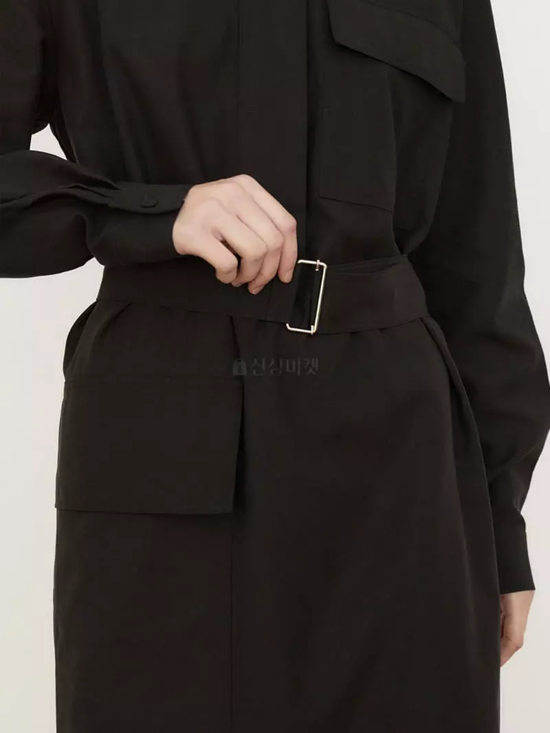 1968 - Korean Women Fashion - #womensfashion - Round Belt One-piece - 3