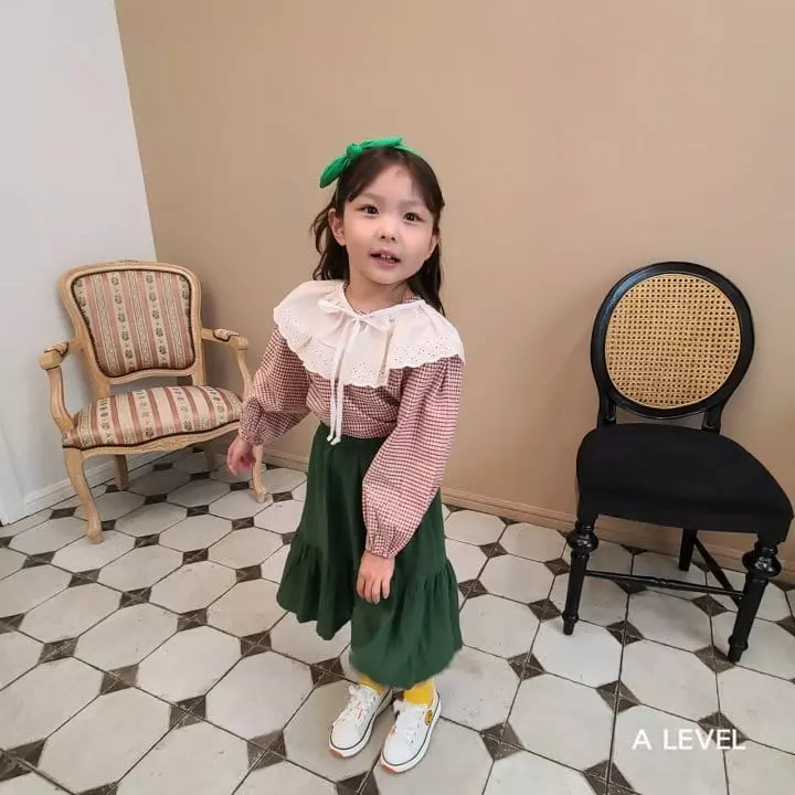 A Level - Korean Children Fashion - #Kfashion4kids - Lace Cape - 2