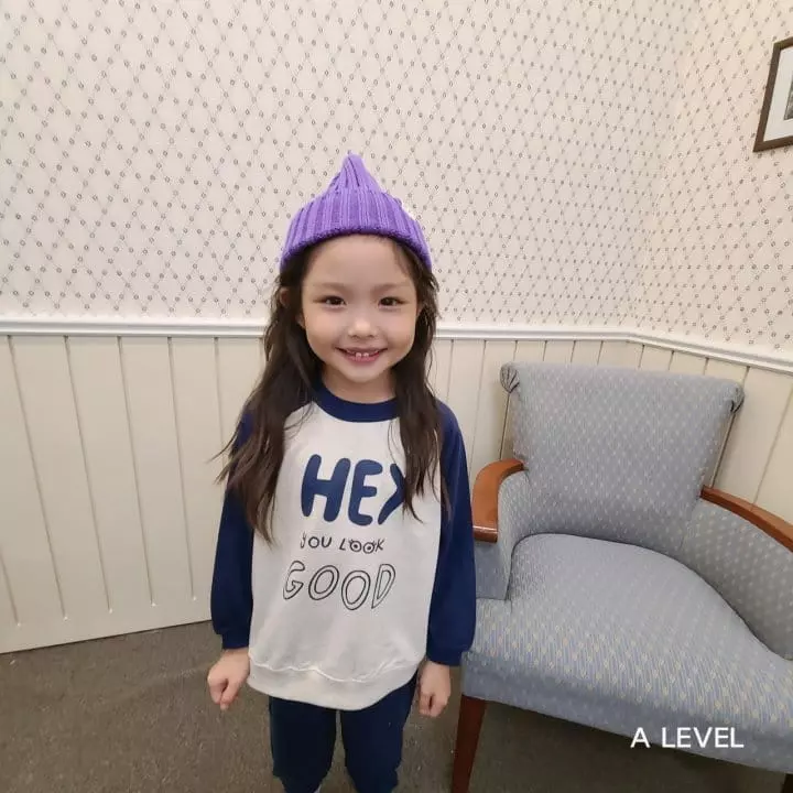 A Level - Korean Children Fashion - #Kfashion4kids - Hey Top Bottom Set - 11