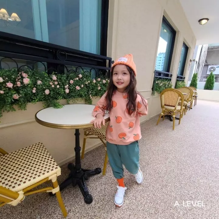 A Level - Korean Children Fashion - #childofig - Pumpkin Top Bottom Set - 9