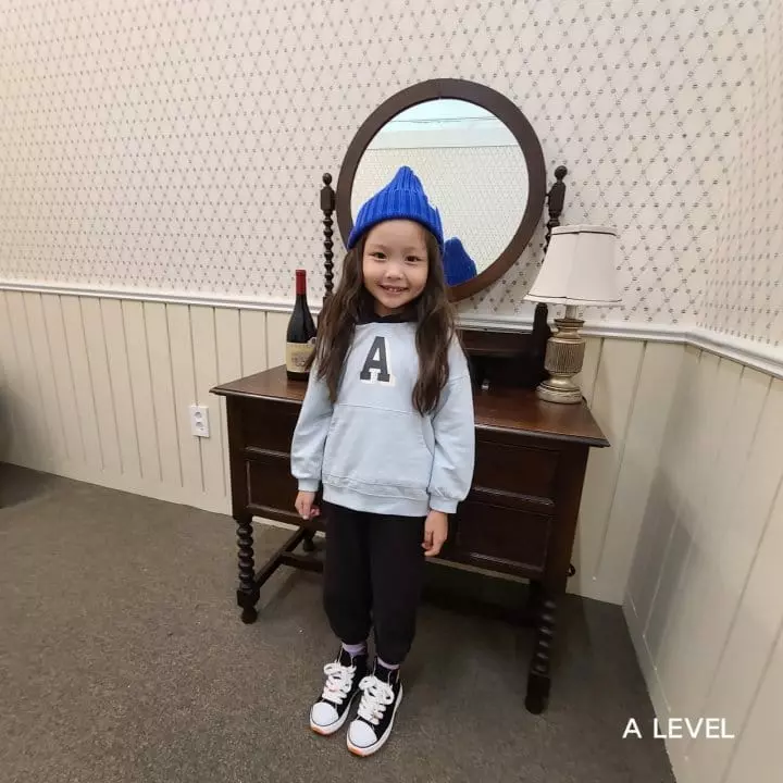 A Level - Korean Children Fashion - #childofig - A Hoody Top Bottom Set - 7