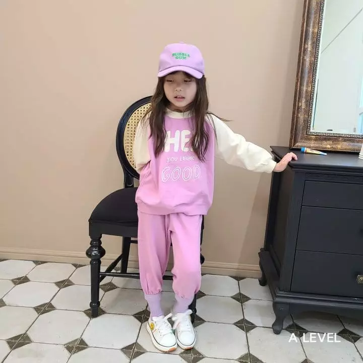 A Level - Korean Children Fashion - #childofig - Hey Top Bottom Set - 4