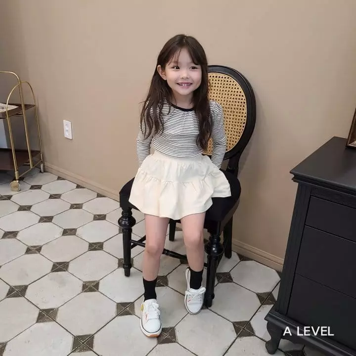 A Level - Korean Children Fashion - #childrensboutique - Petit Shirring Tee - 7