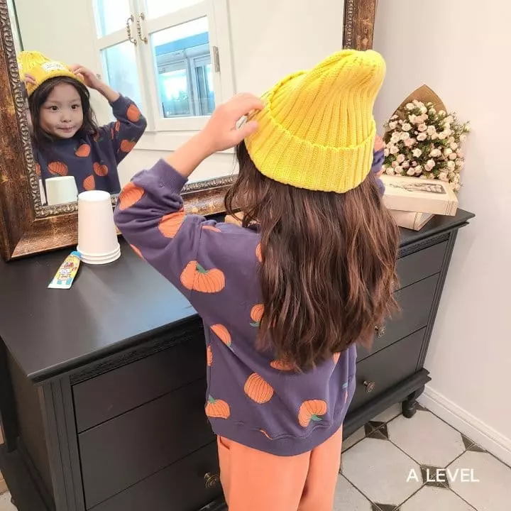 A Level - Korean Children Fashion - #designkidswear - Pumpkin Top Bottom Set - 11