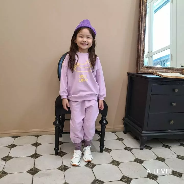 A Level - Korean Children Fashion - #designkidswear - Hug Top Bottom Set - 7