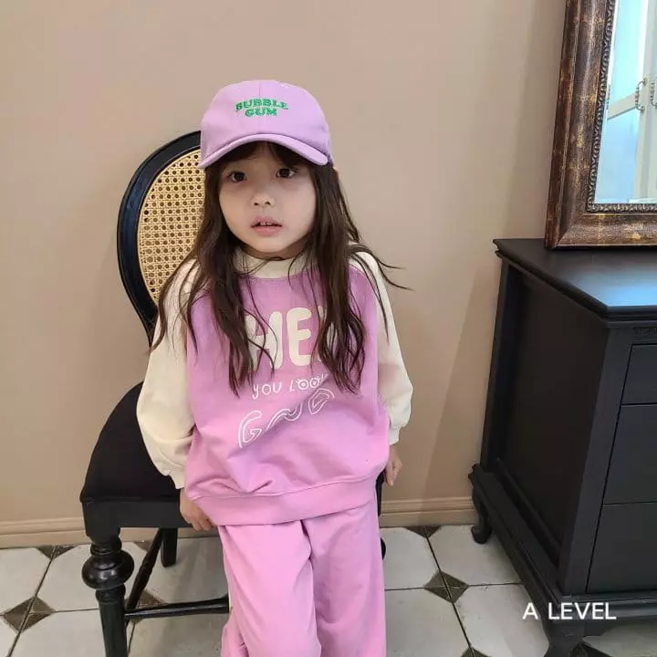 A Level - Korean Children Fashion - #designkidswear - Hey Top Bottom Set - 5