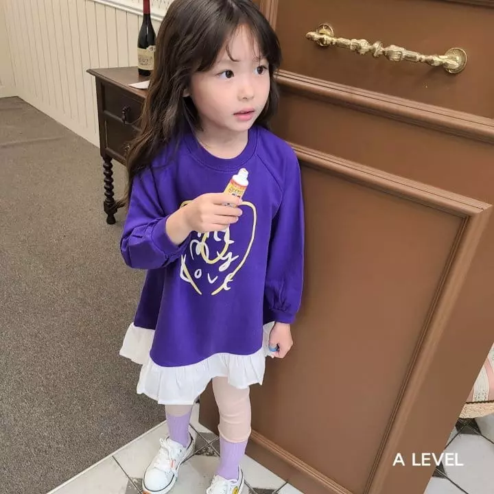 A Level - Korean Children Fashion - #childrensboutique - Love One-piece - 4