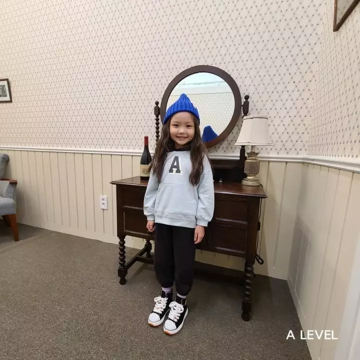 A Level - Korean Children Fashion - #discoveringself - A Hoody Top Bottom Set - 10