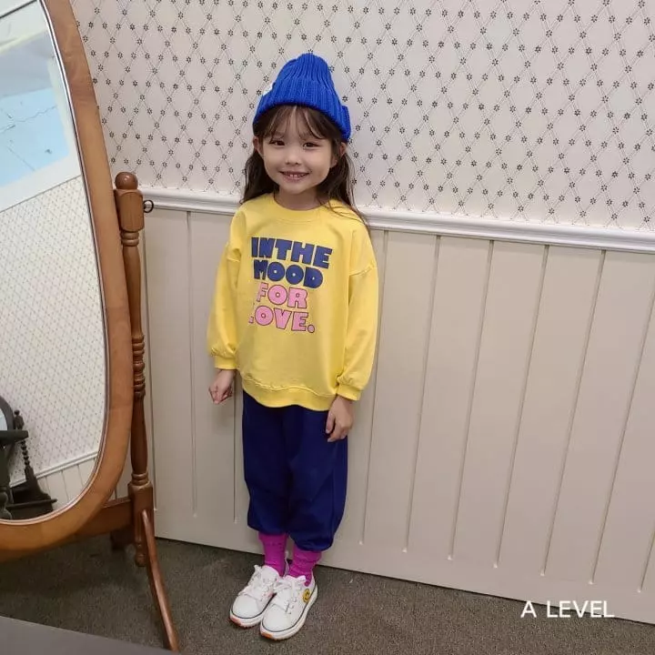 A Level - Korean Children Fashion - #discoveringself - Mood Top Bottom Set - 7