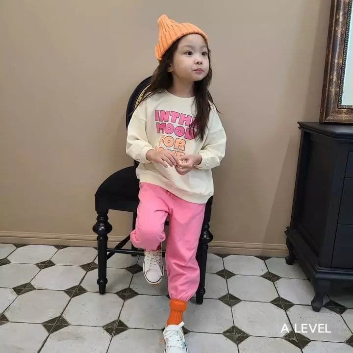A Level - Korean Children Fashion - #fashionkids - Mood Top Bottom Set - 8