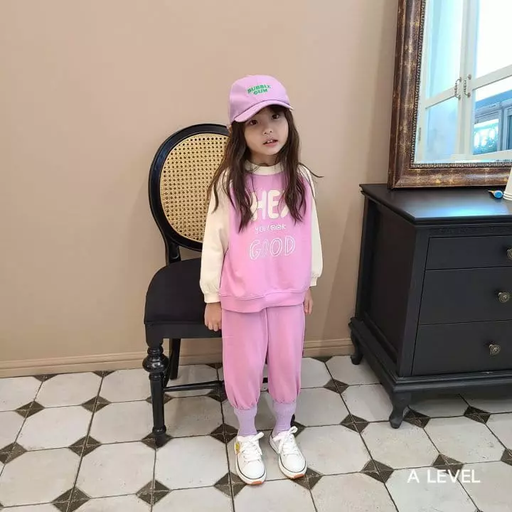 A Level - Korean Children Fashion - #fashionkids - Hey Top Bottom Set - 7