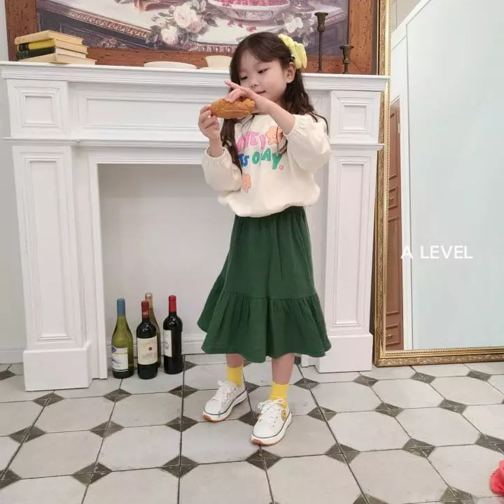 A Level - Korean Children Fashion - #fashionkids - Long Skirt
