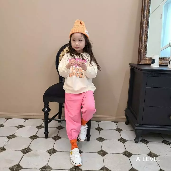 A Level - Korean Children Fashion - #kidsshorts - Mood Top Bottom Set - 9
